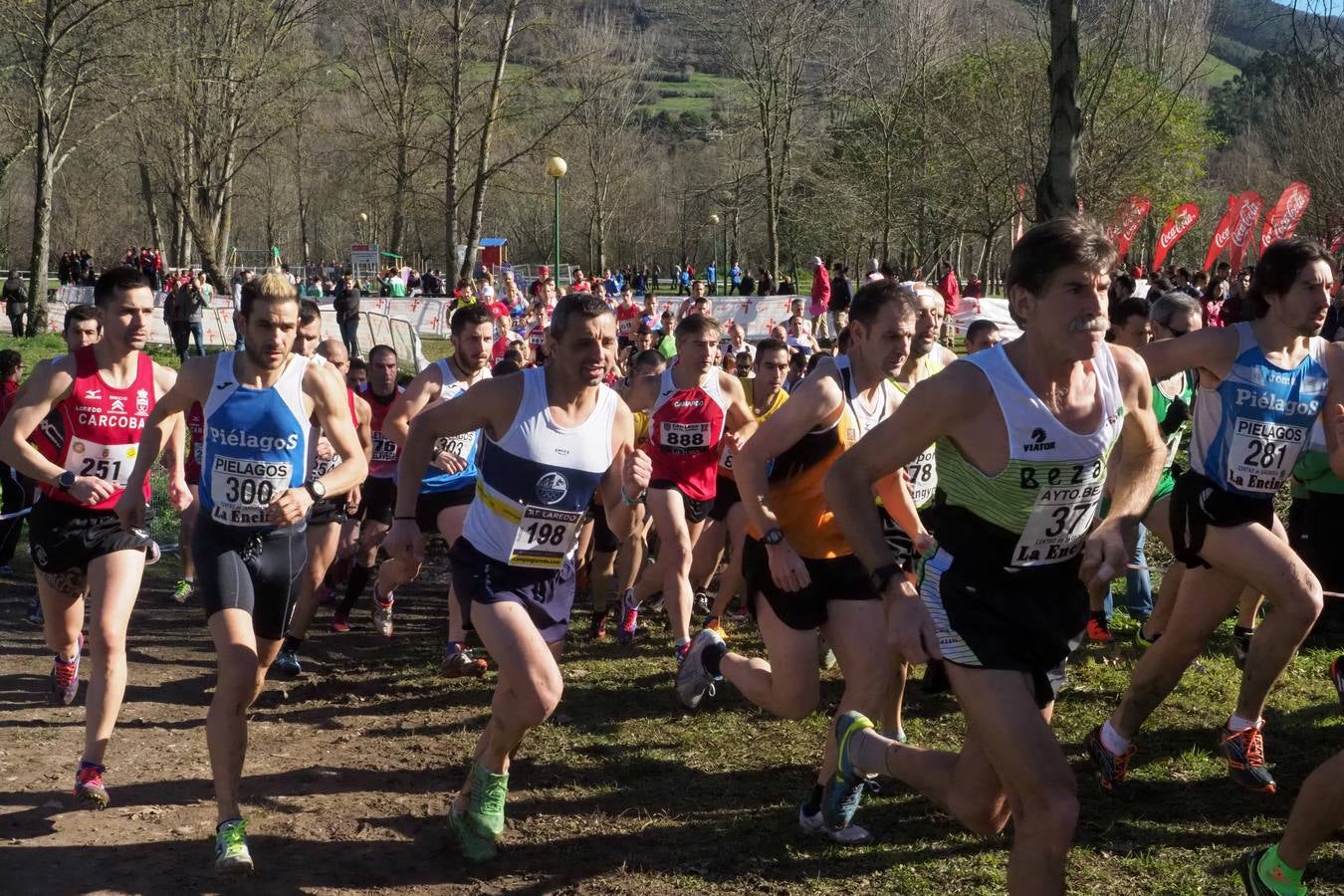 Campeonato de Cross de Cantabria por Clubes, celebrado en Borleña