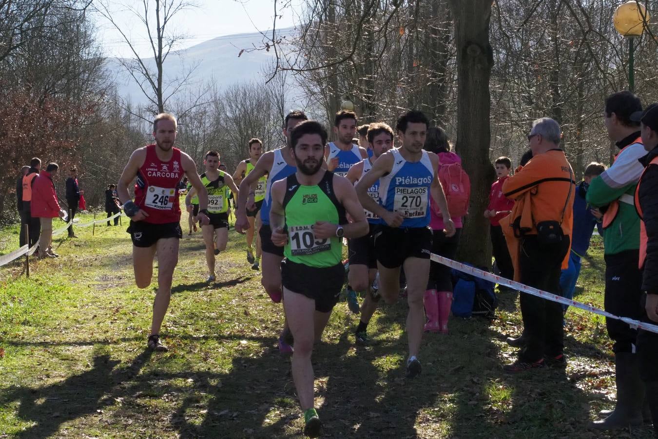 Campeonato de Cross de Cantabria por Clubes, celebrado en Borleña