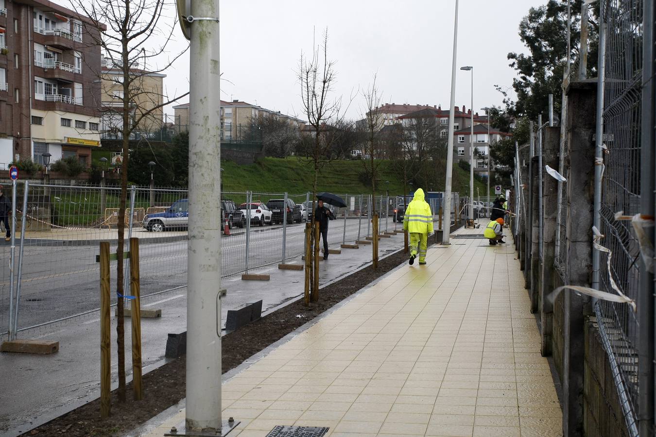 Esta previsto que los trabajos de renovación urbana acaben en mayo