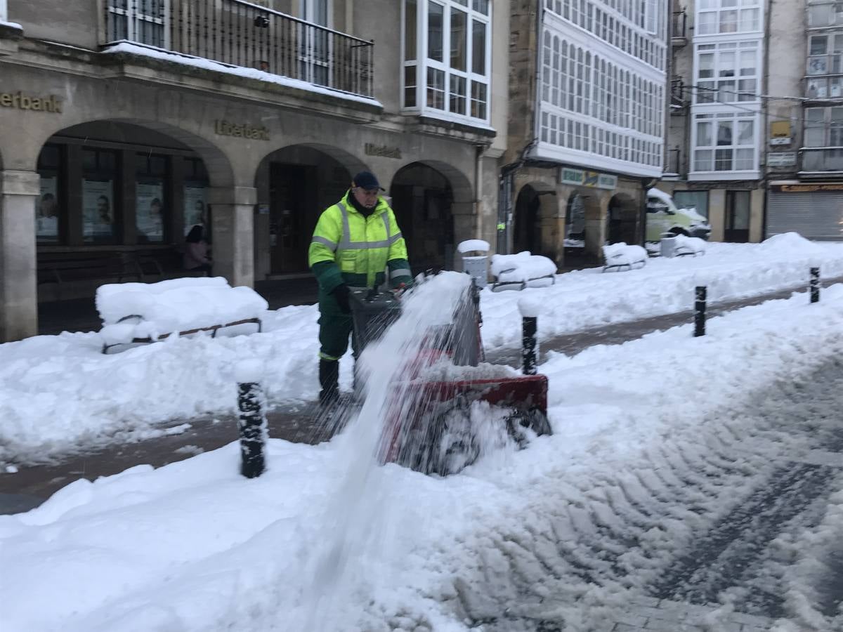 Así han amanecido Reinosa y Alto Campoo