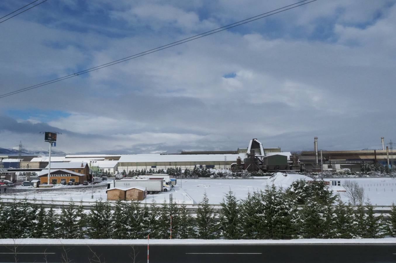 Así han amanecido Reinosa y Alto Campoo