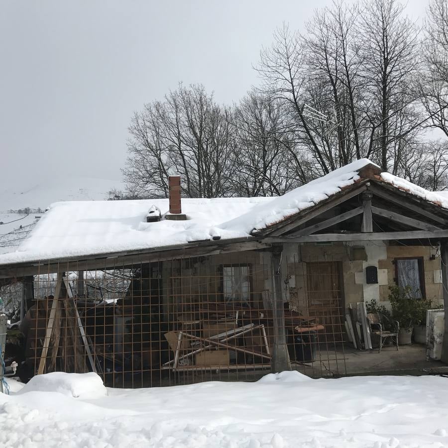 400 alumnos de Cantabria se quedan sin clase por la nieve