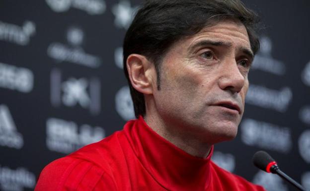 Marcelino, técnico del Valencia. 