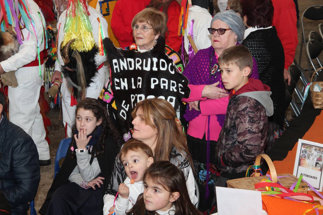 El carnaval de Piasca, bajo la nieve