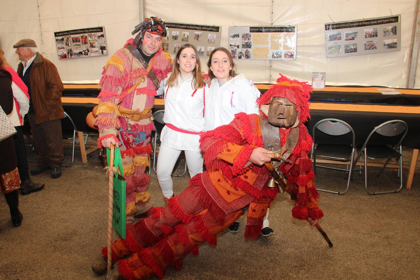 El carnaval de Piasca, bajo la nieve