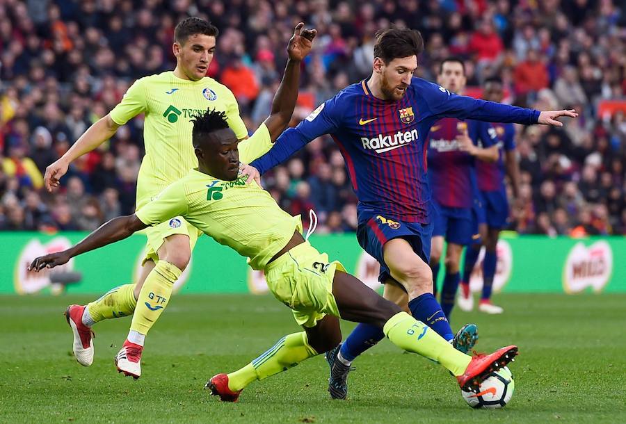 El cuadro azulgrana cedió dos puntos en su estadio ante el exigente combinado de José Bordalás.