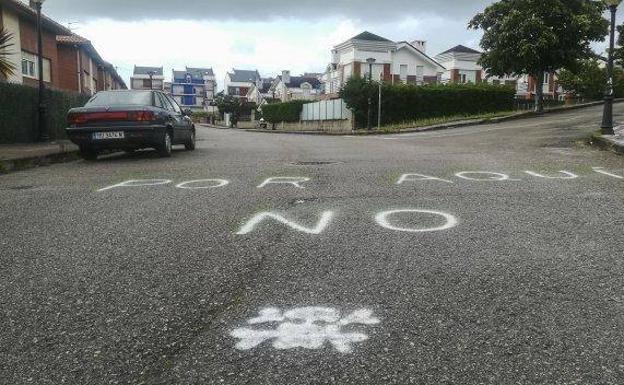 Los vecinos de la zona se oponen al trazado planteado por REE