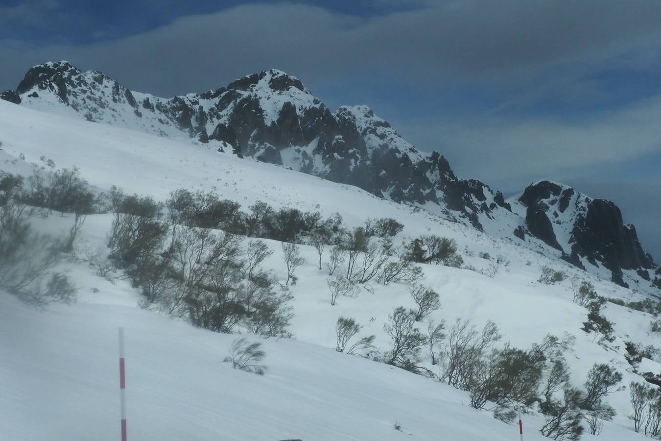 Un paseo por San Glorio bajo la nieve