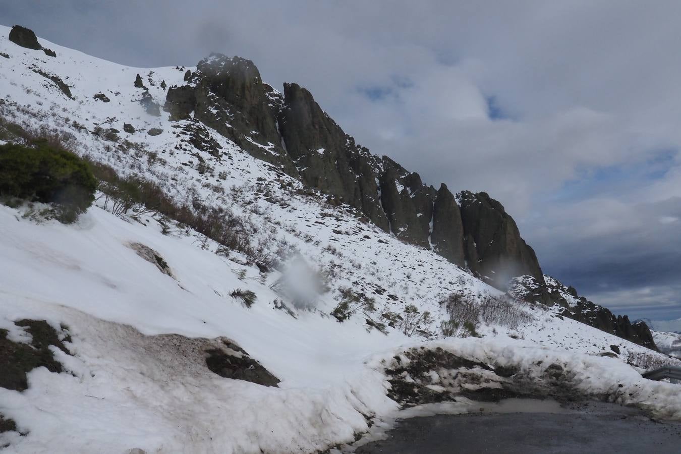 Un paseo por San Glorio bajo la nieve