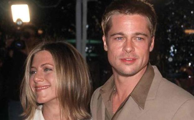 Brad Pitt y Jennifer Aniston.