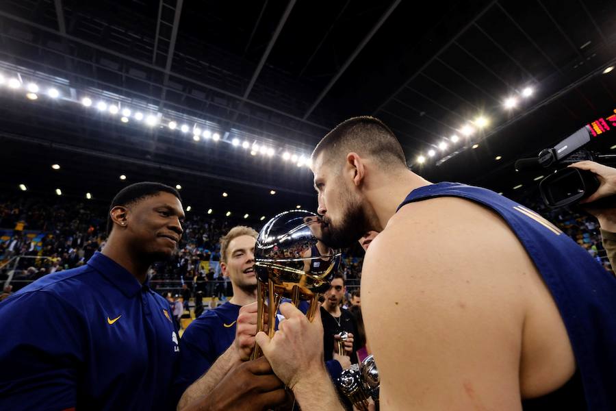 El Barcelona Lassa rompió la hegemonía del Real Madrid en la Copa del Rey, que acumulaba cuatro títulos consecutivos, con un marcador de 92-90.