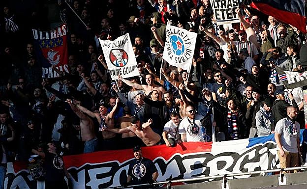Aficionados del PSG.