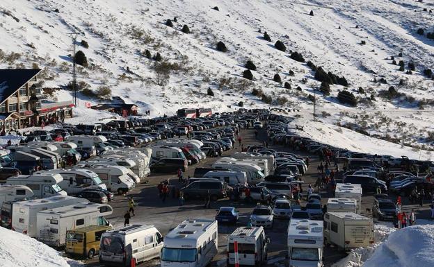 Reabierto el acceso a Alto Campoo tras estar cerrado casi cuatro horas