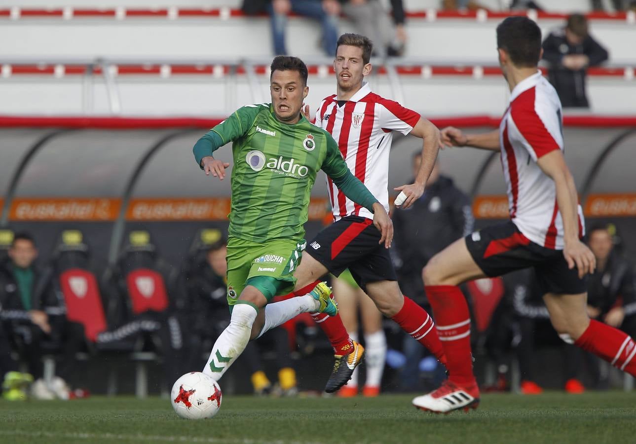 El Racing ha caído ante el Athletic B por 3 goles a 0 en un pobre partido disputado en Lezama