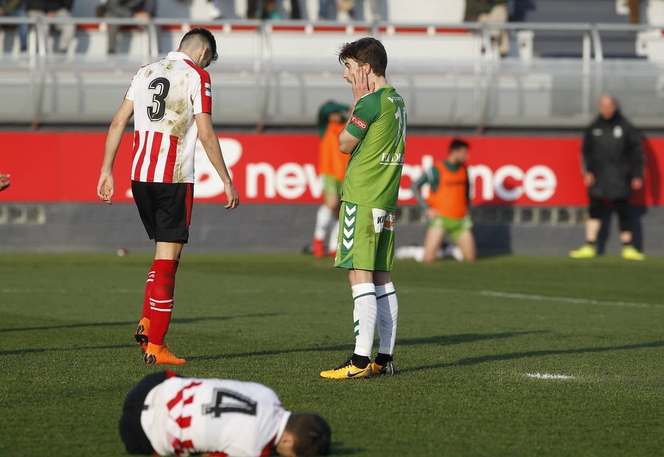 El Racing ha caído ante el Athletic B por 3 goles a 0 en un pobre partido disputado en Lezama