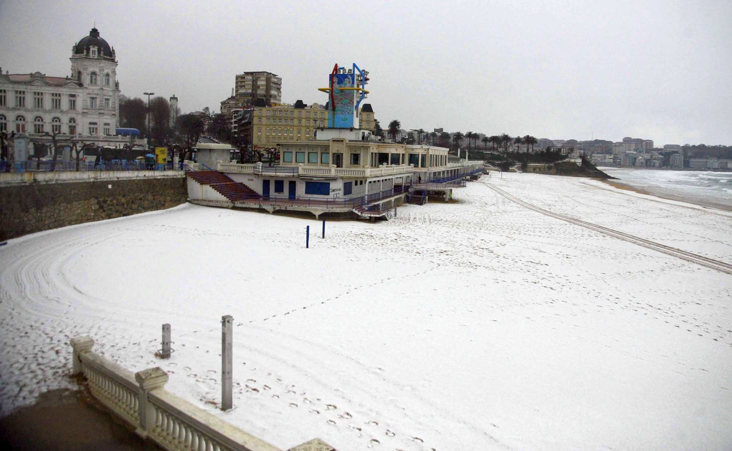 La primera de El Sardinero, en 2010.