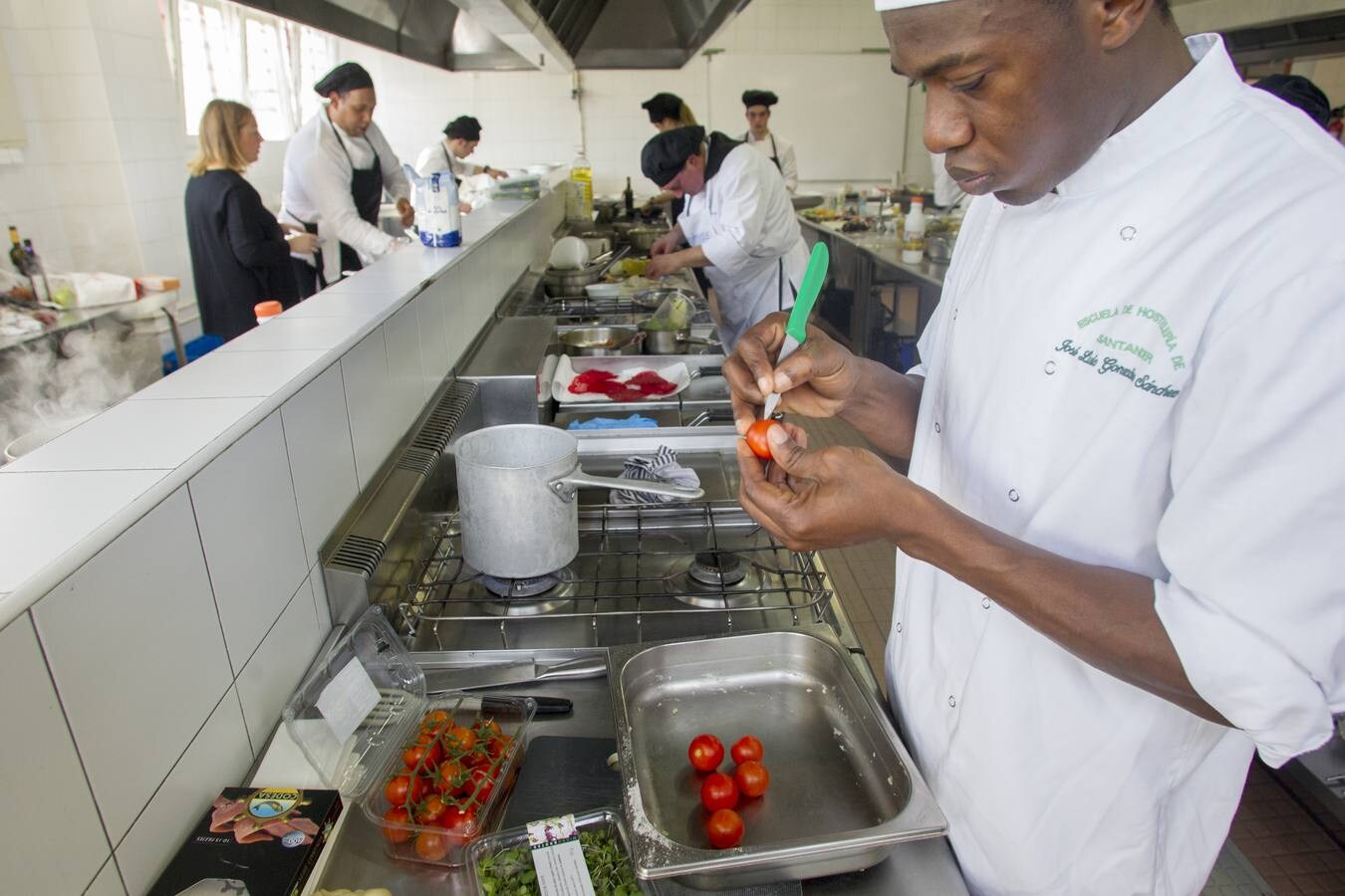 Las mejores imágenes del evento que organiza El Diario Montañés para premiar a los mejores estudiantes de cocina de Cantabria.