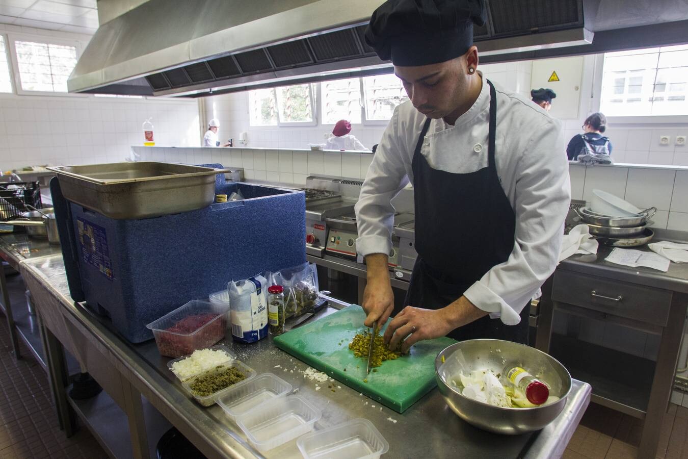 Las mejores imágenes del evento que organiza El Diario Montañés para premiar a los mejores estudiantes de cocina de Cantabria.