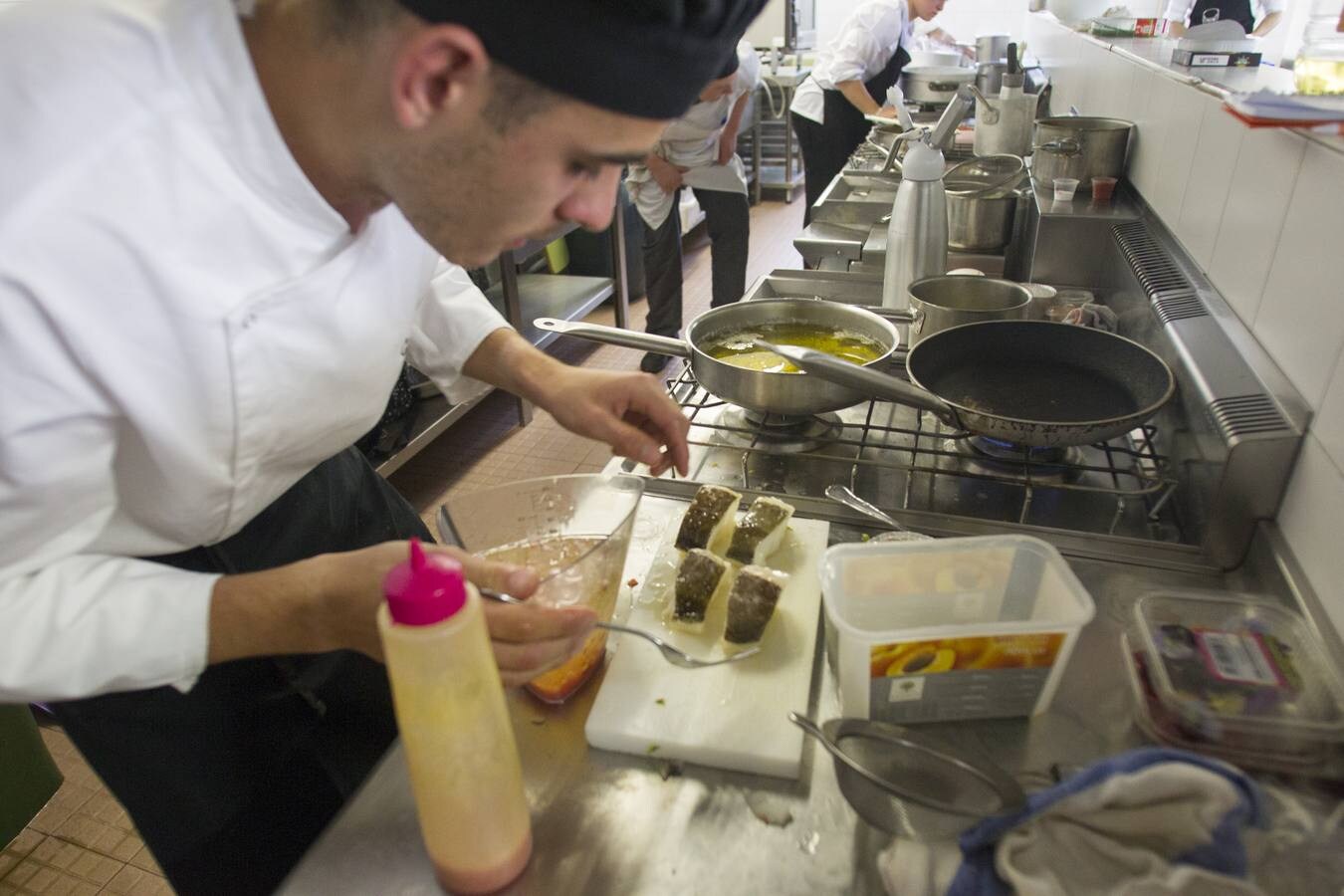 Las mejores imágenes del evento que organiza El Diario Montañés para premiar a los mejores estudiantes de cocina de Cantabria.