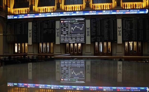 El Ibex-35 dejó escapar los 9.600 al final del día