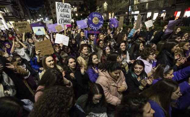 Imagen. Miles de asistentes en la movilización