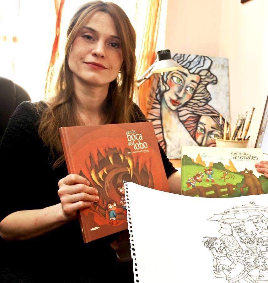 Laura Sua Campo. Ilustradora. «Casi siempre dibujo mujeres, muchas con imperfecciones, pero casi siempre bellas y con fuerza». 