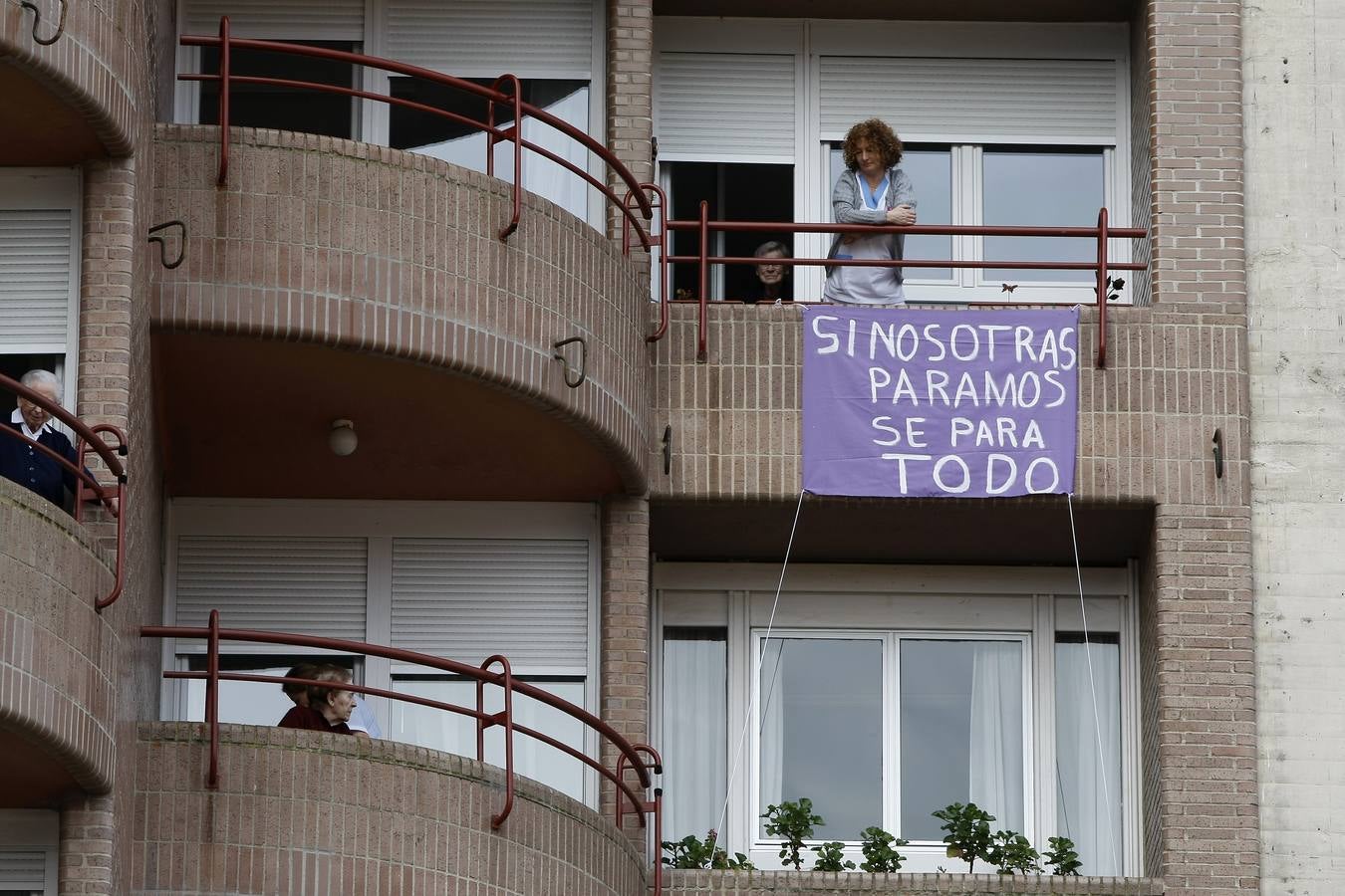 Protestas en Torrelavega.