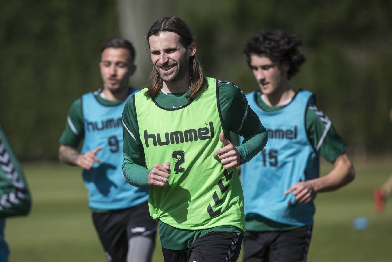 Fotos: Entrenamiento del Racing para preparar su visita a Barakaldo