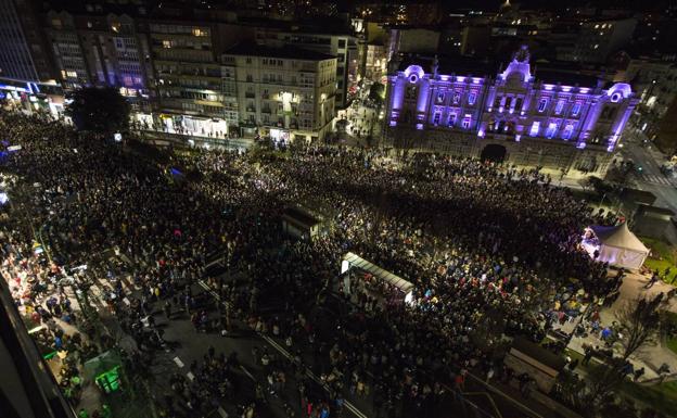 Multitudinaria respuesta