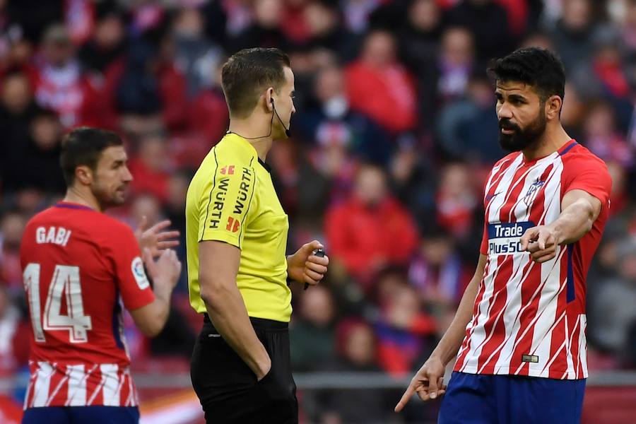 Los tantos de Griezmann, Vitolo, que volvió a la titularidad, y Correa, dan la victoria al cuadro madrileño ante el equipo gallego. 