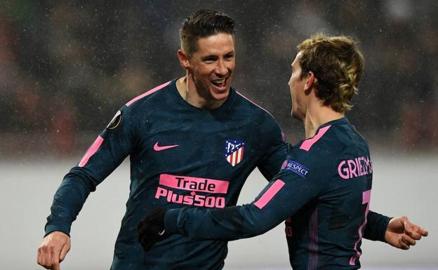 Fernando Torres y Griezmann.