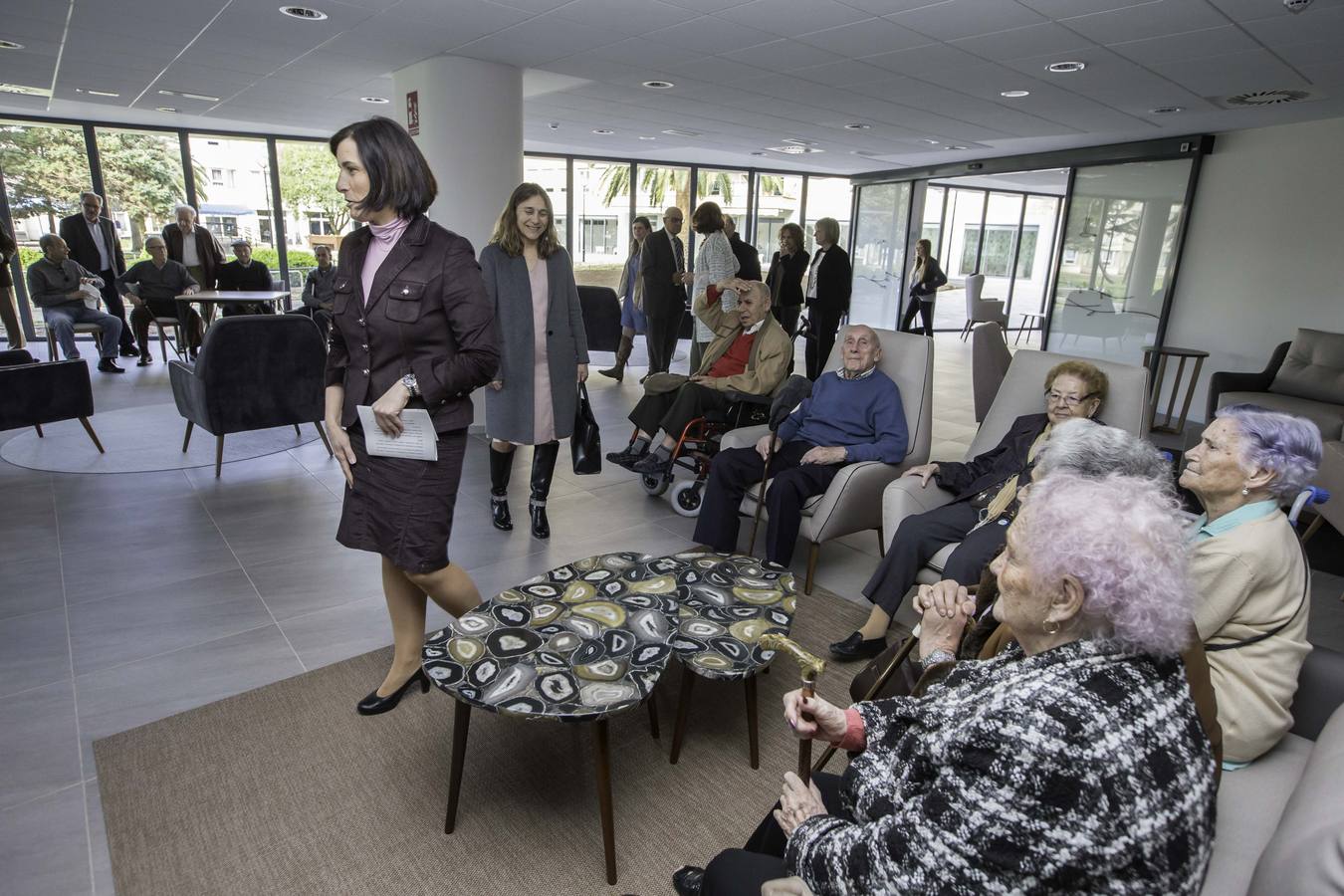 Fotos: Inaugurada la ampliación de la Residencia de mayores San Cándido