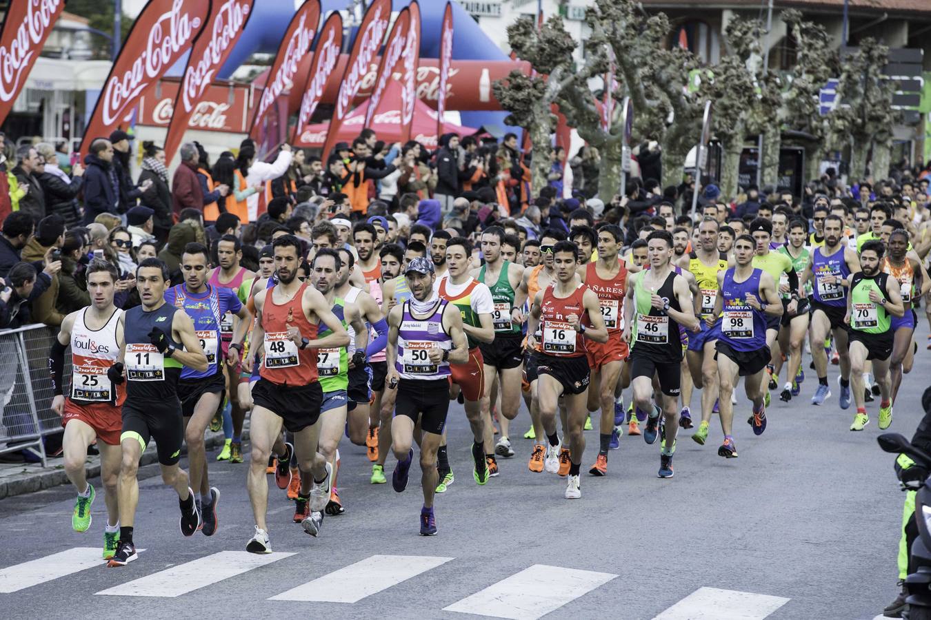 Fotos: Toni Abadía bate en Laredo el récord de España de 10 km en ruta