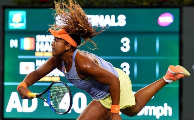 La japonesa Naomi Osaka, finalista en Indian Wells. 