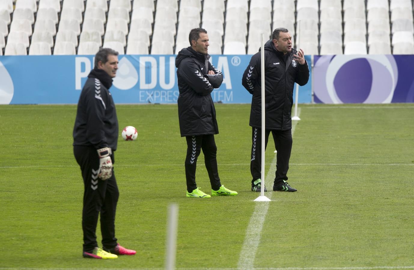 Fotos: El Racing prepara el partido ante el Burgos