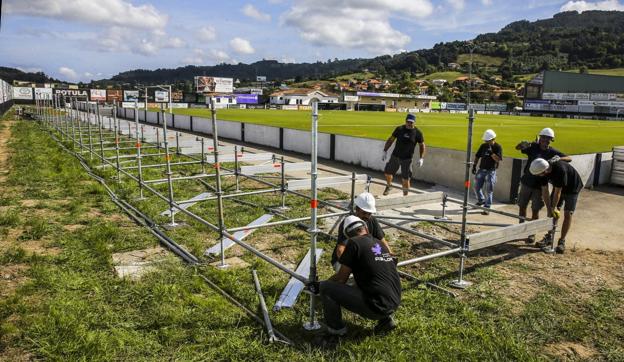 El Lealtad instalará en 'Les Caleyes' las mismas gradas que el año pasado