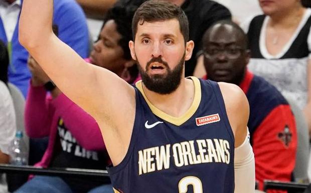 Nikola Mirotic, durante el partido. 