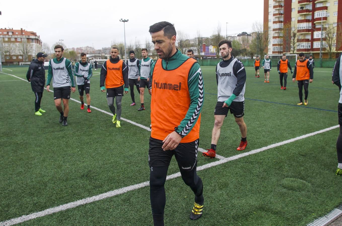 Fotos: El Racing prepara a conciencia el partido ante Osasuna B