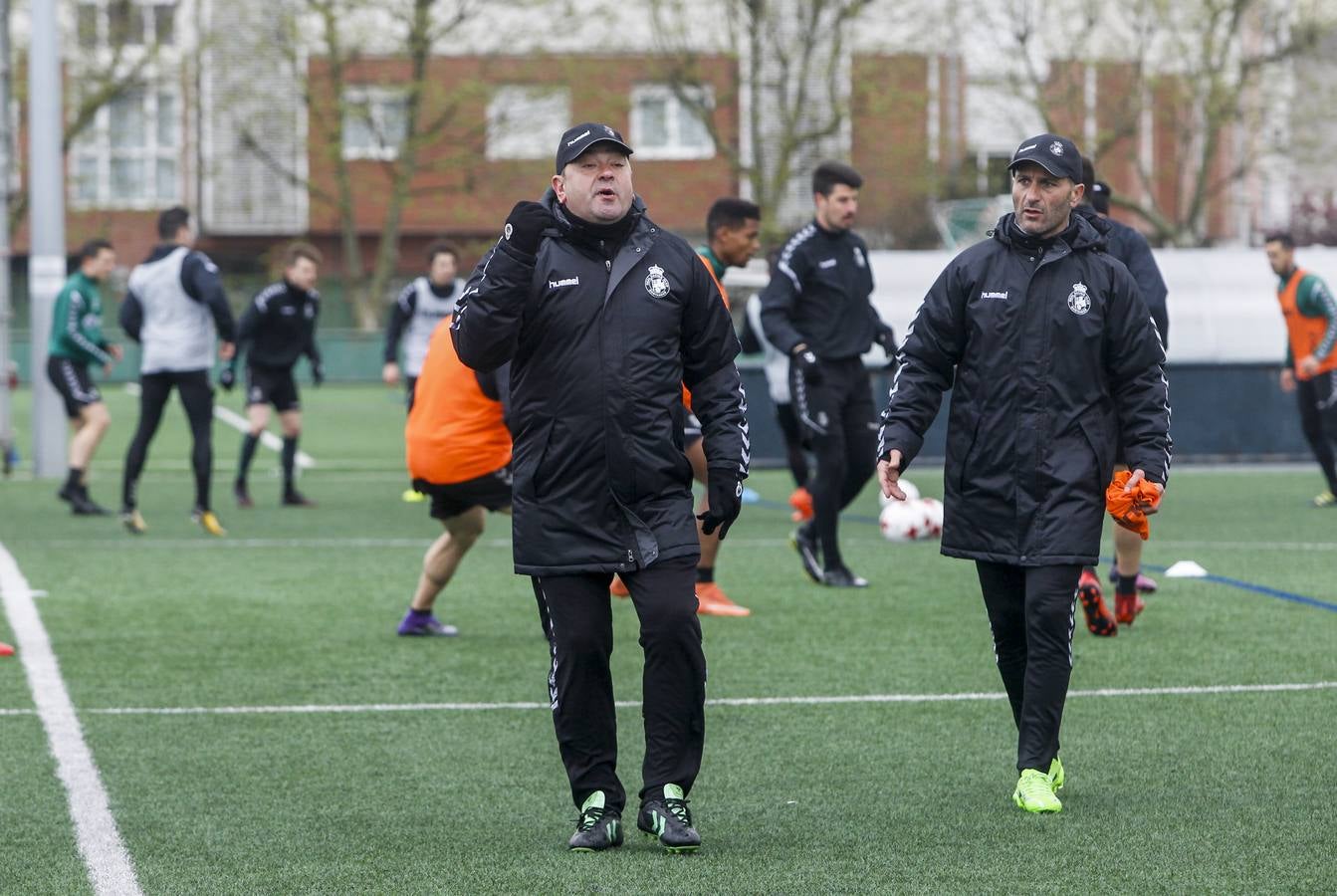 Fotos: El Racing prepara a conciencia el partido ante Osasuna B