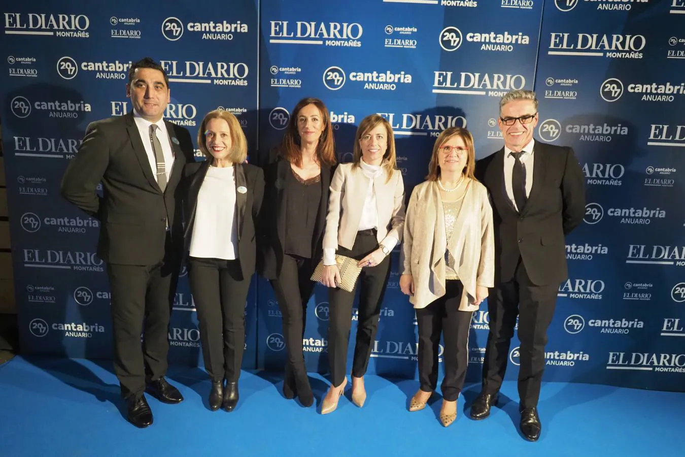 David Arias, Celine Amores, Susana Gómez, Eva Magaldi, Mª Ángeles Pérez e Iñaki Bedia.