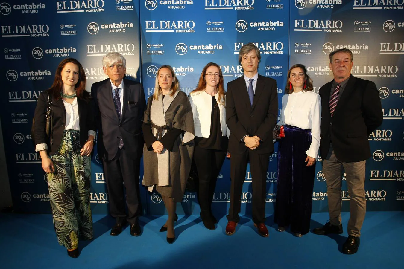 Elena Iglesias, Manuel Sánchez, María Valero, María José Abellán, Carlos Pajares, María Eugenia Cuenca-Romero y Jesús Serrera.