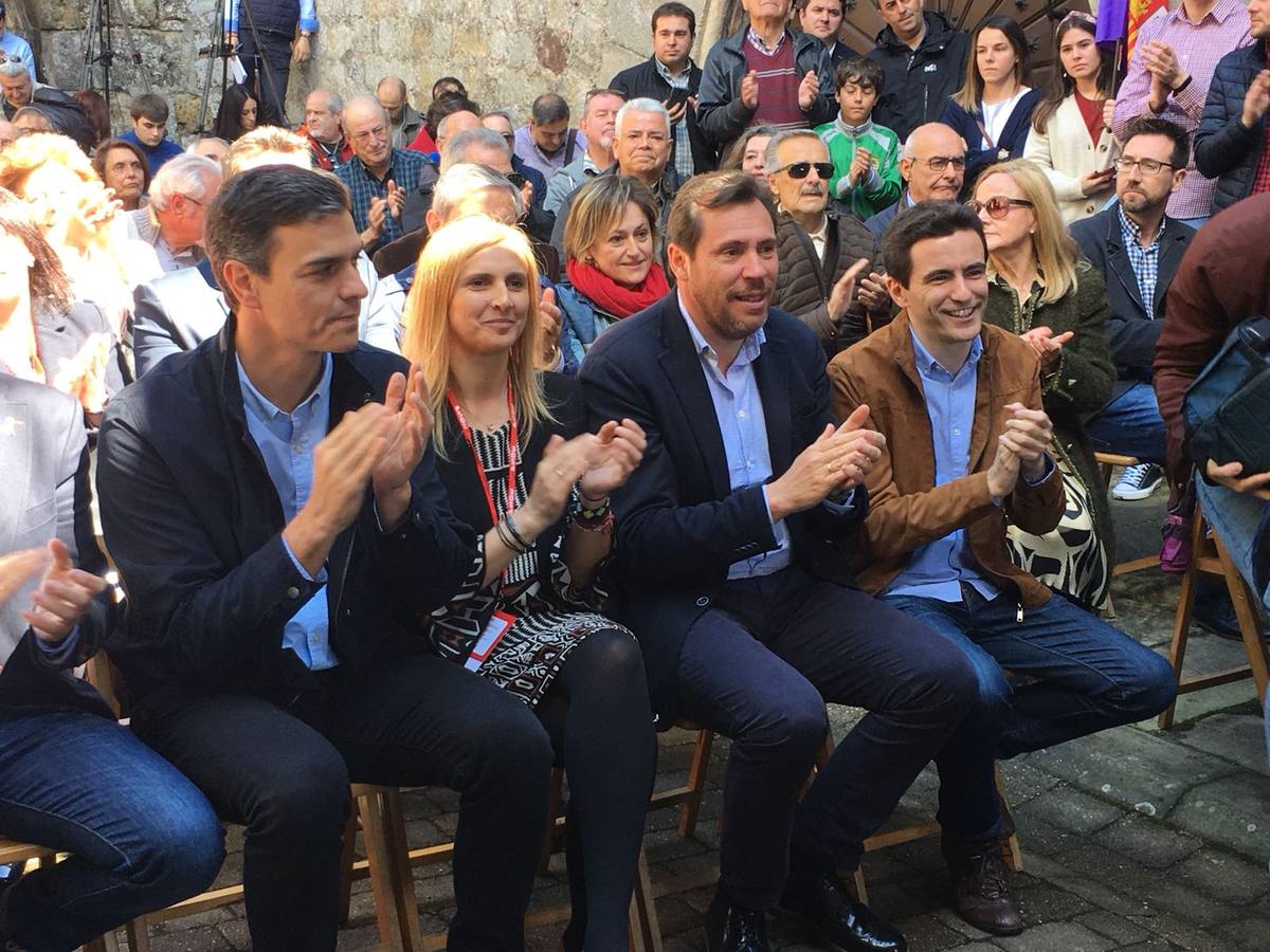 El secretario general del PSOE ha presidido este sábado la clausura de unas jornadas sobre municipalismo organizadas por los socialistas cántabros en Cartes