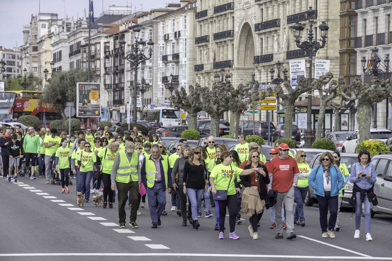 Los profesionales de Urgencias tratan de «visibilizar» ante la opinión pública la situación de deterioro de sus condiciones laborales y de la calidad asistencial del servicio que denuncian.