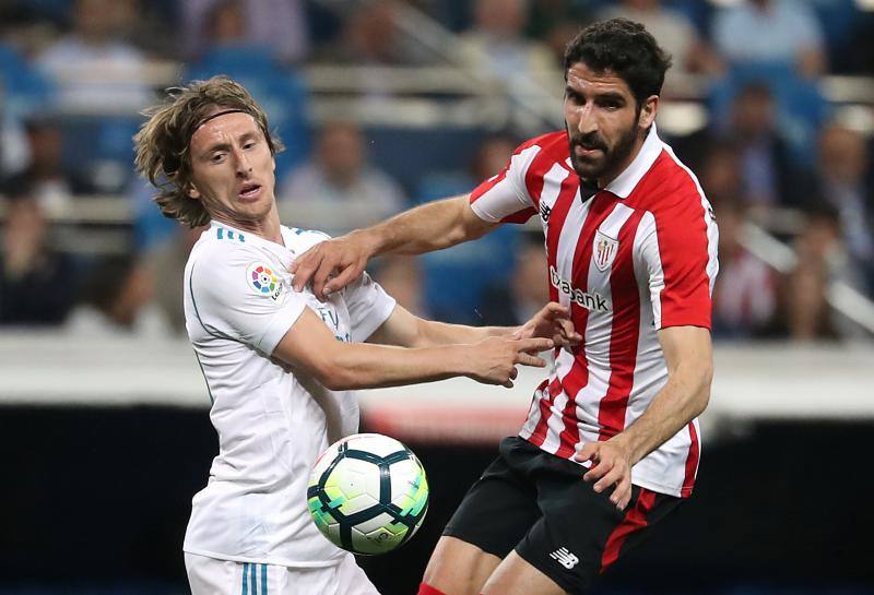 El Real Madrid y el Athletic se enfrentaron en el Bernabéu en la 33ª jornada de Liga.