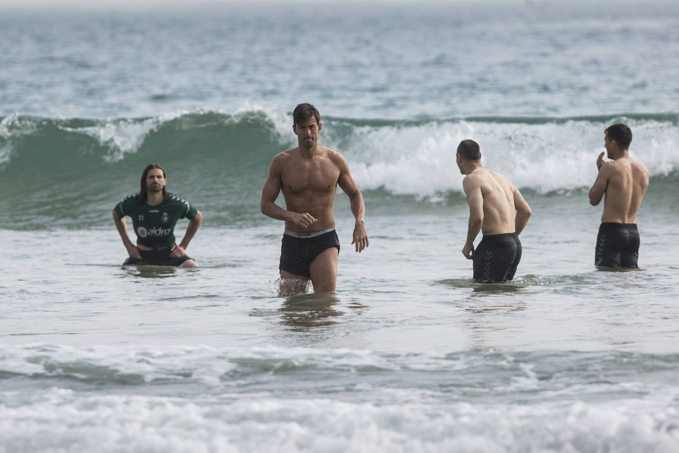 Fotos: El Racing se entrena en El Sardinero