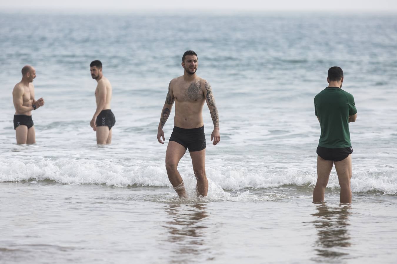 Fotos: El Racing se entrena en El Sardinero