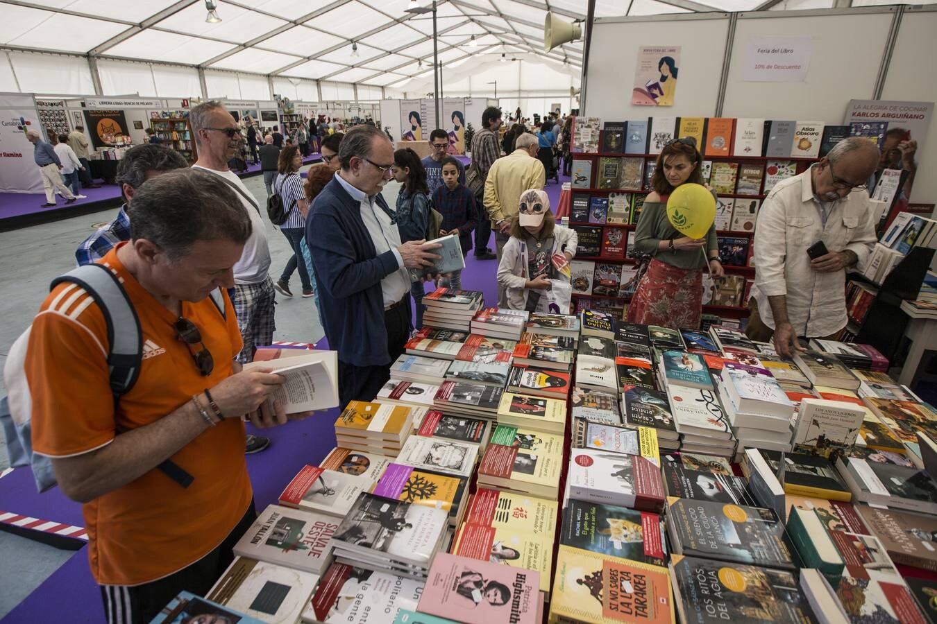 Fotos: Inauguración de la Feria del Libro en Santander