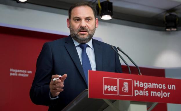 El secretario de Organización del PSOE, José Luis Ábalos.