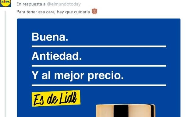 Lidl aprovecha el vídeo del robo de Cifuentes para promocionar su crema antiedad