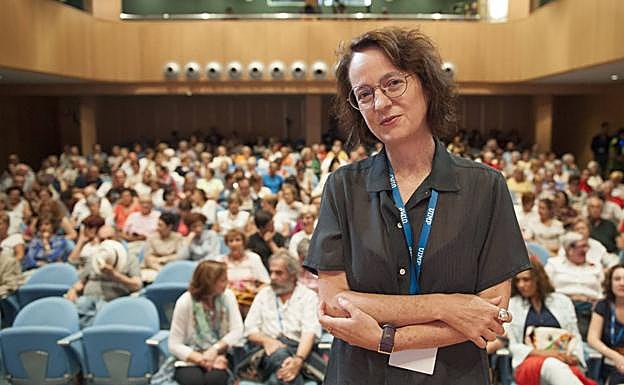 Marta Sanz en Santander.